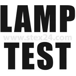 BSRJ93 Georg Schlegel Bezeichnungsschild Bezeichnung in deutsch LAMP TEST weiß - 1 Stück