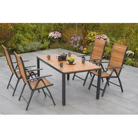 Merxx Santorin Set 5-tlg. Braun