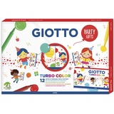 Giotto PARTY GIFTS GIOTTO TURBO Color - 12 Federmäppchen à 6 Stück