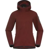 Bergans W KAMPHAUG KNITTED HOODIE in Rot | Gr.: XL