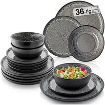 sänger Sydney Tafelservice 36-tlg. dunkelgrau