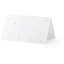 Partydeco Tischkarten Punkte 9,5x5,5cm 10 Stück