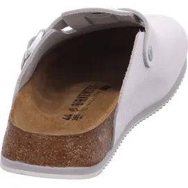 Birkenstock Boston Super Grip Naturleder weiß 45