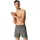 SCHIESSER Boxershorts 4er Pack Schwarz / Grau 4XL