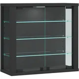 VCM Hängevitrine Vitrosa 43 x 40 x 18 cm Anthrazit