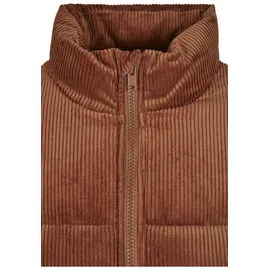 URBAN CLASSICS Boxy Corduroy Puffer Jacke Orange 2XL