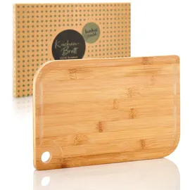 Bambuswald Bambus Schneidebrett 1 Stück 28 x 18,5 cm Holz