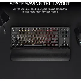 Corsair K70 CORE TKL Wireless MLX Red v2 DE