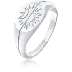 Elli Fingerring »Ring Elli Sonne Mond 925 Silber« Elli Silber 58
