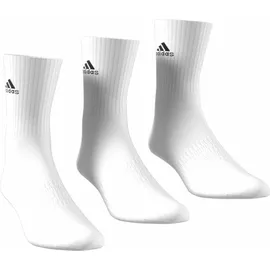 adidas Cushioned Crew Socken 3er Pack White / Black 37-39