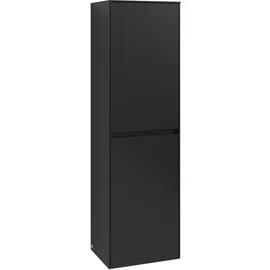 Villeroy & Boch Collaro Hochschrank 45,4 x 153,8 cm Volcano Black Holz, MDF, Spanplatte