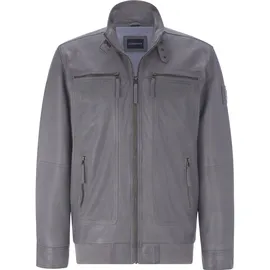 Babista Lederjacke CORIETTA", grau- 58,