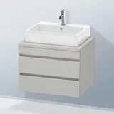 Duravit DuraStyle Waschtischunterschrank, 2 Auszüge, DS531600707,