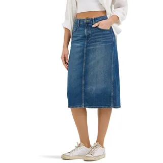 Lee Damen Legendärer Jeansrock, Eat It Up, 50 - 46