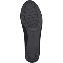 Jana Damen 8-22163-41 Ballerina, Schwarz, 37 EU