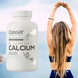 Ostrovit Vitamin D3 + K2 + Calcium Tabletten 90 St.