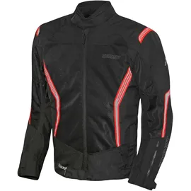 Germot Mistral Textiljacke, schwarz-rot, - M