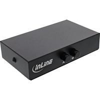 InLine InLine® RJ45 Umschalter manuell, 1 auf 2, 3X RJ45 Buchse