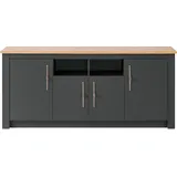 kochstation Spülenschrank »Westminster«, im romantischen Landhausstil, Breite 204 cm,
