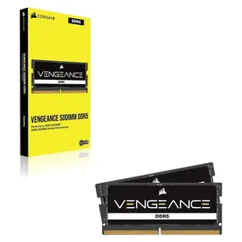 Corsair Vengeance DDR5-5600 64GB Kit (2x32GB) SODIMM CL48 Schwarz CMSX64GX5M2A5600C48