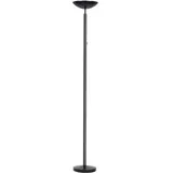 Unilux Dely 2.0 schwarz, neigbare Lichtschale, dimmbar, 3.000K