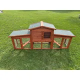 Hasenstall RABBIT STAR Kleintiergehege Kaninchenstall Käfig Hase Stall Gehege