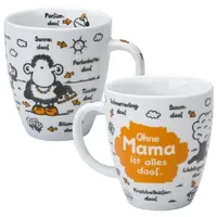 SHEEPWORLD Kaffeetasse 0,5 l Weiß