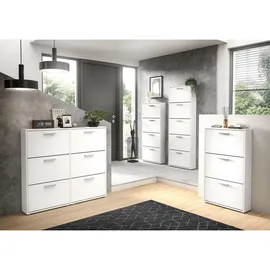 HBZ Schuhkipper SAM 59 x 103 x 17 cm weiß matt