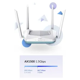D-Link R15 Eagle Pro AI AX1500 Smart Router
