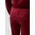 QS Hose aus weichem Nicki mit Logo-Stickerei | QS x Von Dutch - rot - 38