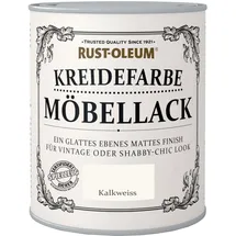 RUST-OLEUM Kreidefarbe Möbellack Kalkweiß Matt 750 ml