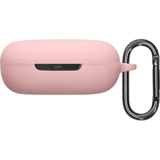 kwmobile Hülle kompatibel mit Shokz OpenFit 2 T920 Kopfhörer - Silikon Schutzhülle Etui Case Cover Schoner in Altrosa