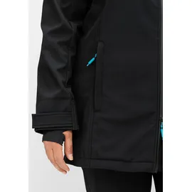 sheego Softshelljacke in schwarz | Gr.: 50