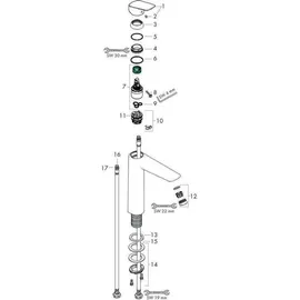 Hansgrohe Logis 190 Einhandmischer chrom 71091000