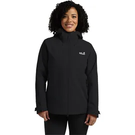 Jack Wolfskin Wild Places 3in1 Jacket W, black (6000) L