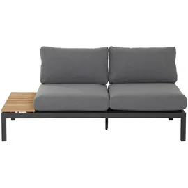 Siena Garden Alvida Modul 2-Sitzer matt anthrazit/grau