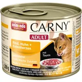 Animonda Carny Adult Rind, Huhn & Entenherzen Nassfutter