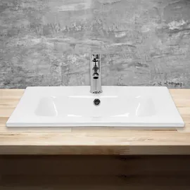 luxebath Waschbecken Aufsatzwaschbecken 61 x 16,5 cm