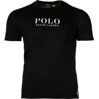 Ralph Lauren T-Shirt mit Label-Print, Black, XXL