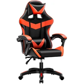 Hti-Living Krit Power Gaming Stuhl Schwarz Rot
