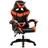 Hti-Living Krit Power Gaming Stuhl Schwarz Rot