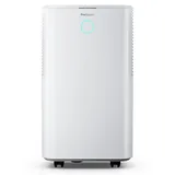 Pro Breeze Luftentfeuchter 12L/24h Entfeuchtungsleistung - Luftentfeuchter elektrisch, Feuchtigkeitssensor, Ablaufschlauch, Digitalanzeige, Schlafmodus, Timer - Gegen Feuchtigkeit, Schimmel