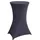 Baumarktplus 10x Stehtischhusse grau 60 cm Husse Partytisch Bistrotisch Tischdecke Decke