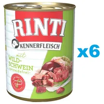 Rinti Kennerfleisch Wildschwein 24 x 400 g