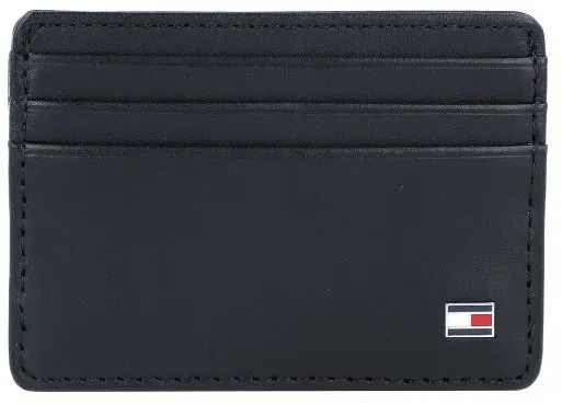 Preisvergleich Produktbild Tommy Hilfiger Eton Kreditkartenetui Leder 10 cm black