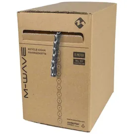 M-Wave 10 Speed Kette Silber 128 Links