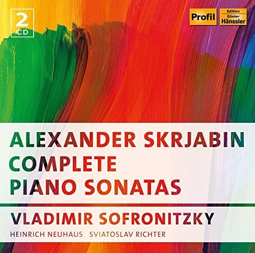 Sämtliche Klaviersonaten [Audio CD] Sofronitzky,Vladimir; Scriabin,Alexander (Neu differenzbesteuert)