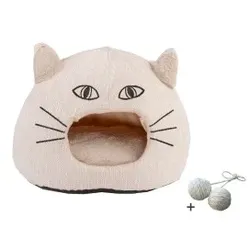Rohrschneider ® Katzenhöhle Amira, mit Gratis-Spielball,