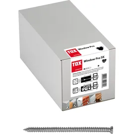 TOX-Dübel Fensterrahmenschraube Window Pro SK 7,5 x 72 mm 100 Stück