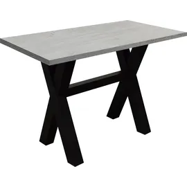 Mäusbacher Bartisch 120 x 105 x 70 cm Schwarz